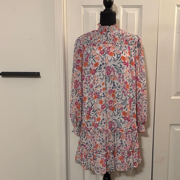 CeCe Dresses & Skirts - CeCe Multicolor Floral Print Dress